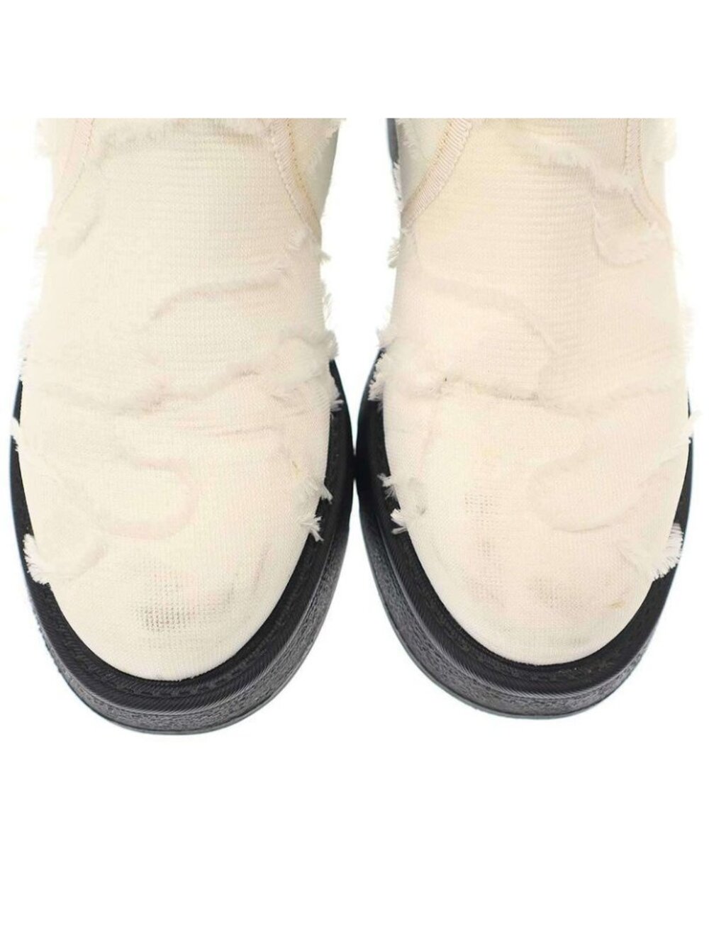 Christian Dior Short Design Boots Sneakers White 41 - Picture 8 of 11